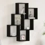 Armario de pared Negro Roble 78x15x92 cm Madera Derivada by , Shelves and shelves - Ref: Foro24-862649, Price: 46,42 €, Disco...