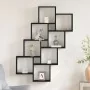 Armario de pared negro roble 90x15x119,5 cm de madera de , Estantes y estanterías - Ref: Foro24-862650, Precio: 53,55 €, Desc...