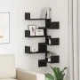 Estantes 2 piezas Negro Roble 40x40x49,5 cm Madera by , Shelves and shelves - Ref: Foro24-862653, Price: 40,37 €, Discount: -5%%