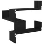 Estantes 2 piezas Negro Roble 40x40x49,5 cm Madera by , Shelves and shelves - Ref: Foro24-862653, Price: 40,37 €, Discount: -5%%