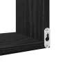 Estantes 2 piezas Negro Roble 40x40x49,5 cm Madera by , Shelves and shelves - Ref: Foro24-862653, Price: 40,37 €, Discount: -5%%
