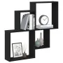 Armario de pared Negro Roble 80x15x78,5 cm Madera de ingeniería von , Regale und Regale - Ref: Foro24-862654, Preis: 39,65 €,...