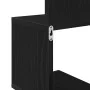 Estante de esquina Negro Roble 20x20x127,5 cm Madera Elaborada by , Shelves and shelves - Ref: Foro24-862656, Price: 33,32 €,...