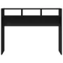 Mesa Consola Negra de Roble 105x30x80 cm de Madera Ingenierizada | Foro24.es | Tu tienda online para hogar, jardín y más Foro24.es