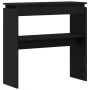 Mesa Consola Negra Roble 80x30x80 cm Madera Ingenierizada von , Seitentische - Ref: Foro24-862661, Preis: 51,51 €, Rabatt: -5%%