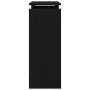 Mesa Consola Negra Roble 80x30x80 cm Madera Ingenierizada von , Seitentische - Ref: Foro24-862661, Preis: 51,51 €, Rabatt: -5%%