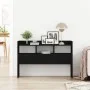 Aparador Negro de Roble 105x30x70 cm en Madera | Foro24.es | Tu tienda online para hogar, jardín y más Foro24.es