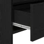 Aparador Negro de Roble 105x30x70 cm en Madera | Foro24.es | Tu tienda online para hogar, jardín y más Foro24.es
