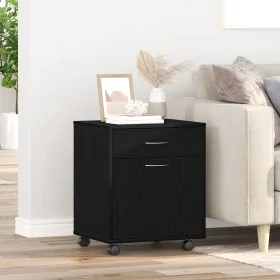 Comprar Gabinete Rodante en Roble Negro 45x38x54