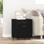 Gabinete Rodante en Roble Negro 45x38x54 cm de Madera | Foro24.es | Tu tienda online para hogar, jardín y más Foro24.es