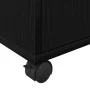 Gabinete Rodante en Roble Negro 45x38x54 cm de Madera | Foro24.es | Tu tienda online para hogar, jardín y más Foro24.es