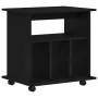 Gabinete móvil Negro Roble 60x45x55 cm Madera von , Schließfächer und Lagerschränke - Ref: Foro24-862674, Preis: 60,02 €, Rab...
