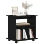 Gabinete móvil Negro Roble 60x45x55 cm Madera von , Schließfächer und Lagerschränke - Ref: Foro24-862674, Preis: 60,02 €, Rab...