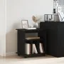 Gabinete móvil Negro Roble 60x45x55 cm Madera von , Schließfächer und Lagerschränke - Ref: Foro24-862674, Preis: 60,02 €, Rab...