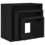 Mesas Nido 3 pcs de Madera Ingenierizada de Roble Negro | Foro24.es | Tu tienda online para hogar, jardín y más Foro24.es