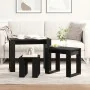 Mesas Nido de 3 Piezas en Roble Negro Madera de Ingeniería Rápida von , Seitentische - Ref: Foro24-862677, Preis: 54,18 €, Ra...