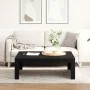 Mesa de Café de Roble Negro - 100x100x35 cm Hecha de Madera Elaborada by , Coffee table - Ref: Foro24-862678, Price: 82,21 €,...