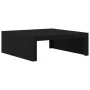 Mesa de Café de Roble Negro - 100x100x35 cm Hecha de Madera Elaborada by , Coffee table - Ref: Foro24-862678, Price: 82,21 €,...