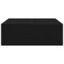 Mesa de Café de Roble Negro - 100x100x35 cm Hecha de Madera Elaborada by , Coffee table - Ref: Foro24-862678, Price: 82,21 €,...