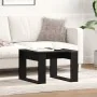 Mesa Auxiliar de Roble Negro - 50x50x35 cm, Hecha de Madera Ingenierada von , Couchtisch - Ref: Foro24-862679, Preis: 39,88 €...