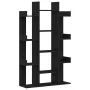 Estante Roble Negro 86x25.5x140 cm Madera by , Bookcases and shelves - Ref: Foro24-862680, Price: 86,03 €, Discount: -5%%