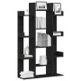 Estante Roble Negro 86x25.5x140 cm Madera by , Bookcases and shelves - Ref: Foro24-862680, Price: 86,03 €, Discount: -5%%