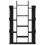 Estante Roble Negro 86x25.5x140 cm Madera by , Bookcases and shelves - Ref: Foro24-862680, Price: 86,03 €, Discount: -5%%