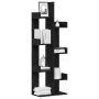 Estantería Roble Negro 48x25,5x140 cm Madera Compuesta von , Bücherregale und Regale - Ref: Foro24-862681, Preis: 57,34 €, Ra...