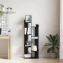 Estantería Roble Negro 48x25,5x140 cm Madera Compuesta von , Bücherregale und Regale - Ref: Foro24-862681, Preis: 57,34 €, Ra...