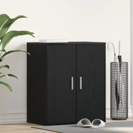 Armario para zapatos Negro Roble 60x35x70 cm Madera | Foro24.es | Tu tienda online para hogar, jardín y más Foro24.es