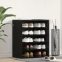 Armario para zapatos Negro Roble 60x35x70 cm Madera von , Schuhregale und Schuhorganisatoren - Ref: Foro24-862683, Preis: 72,...