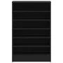 Zapatero Negro Roble 60x35x92 cm Madera by , Shoe racks and shoe organizers - Ref: Foro24-862684, Price: 89,09 €, Discount: -5%%