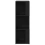 Gabinete Esquinero Negro Roble 33x33x100 cm Madera Elaborada by , Lockers and storage cabinets - Ref: Foro24-862691, Price: 5...