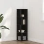 Estantería Negra de Roble 33x33x132 cm de madera von , Schließfächer und Lagerschränke - Ref: Foro24-862692, Preis: 65,57 €, ...