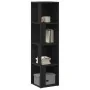 Estantería Negra de Roble 33x33x132 cm de madera von , Schließfächer und Lagerschränke - Ref: Foro24-862692, Preis: 65,57 €, ...