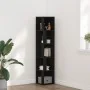Gabinete Esquinero Negro Roble 33x33x164,5 cm Madera von , Schließfächer und Lagerschränke - Ref: Foro24-862693, Preis: 75,60...