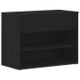 Banco de entrada Negro Roble 60x30x45 cm Madera von , Schuhregale und Schuhorganisatoren - Ref: Foro24-862702, Preis: 60,91 €...