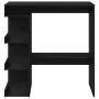 Mesa de Bar de Roble Negro con Estante de Almacenamiento, 100x50x101.5 cm von , Küchen- und Esstische - Ref: Foro24-862705, P...