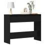 Mesa Consola de Roble Negro - 100x35x76.5 cm - Madera Engineered | Foro24.es | Tu tienda online para hogar, jardín y más Foro24.es