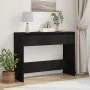 Mesa Consola de Roble Negro - 100x35x76.5 cm - Madera Engineered | Foro24.es | Tu tienda online para hogar, jardín y más Foro24.es