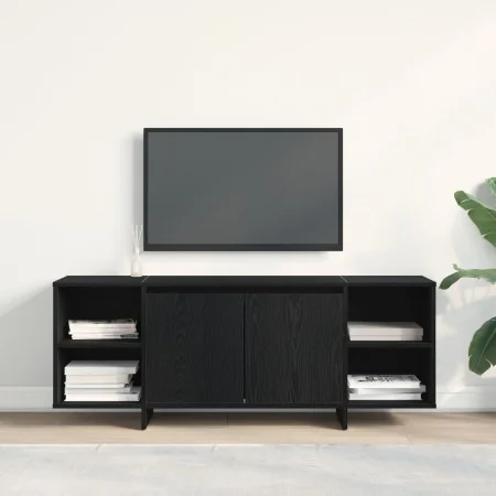 Stand para TV - Roble Negro - 120x30x40.5 cm - Hecho de Madera Elaborada von , TV-Möbel - Ref: Foro24-862710, Preis: 92,70 €,...