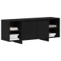 Stand para TV - Roble Negro - 120x30x40.5 cm - Hecho de Madera Elaborada von , TV-Möbel - Ref: Foro24-862710, Preis: 92,70 €,...