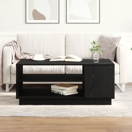 Mesa de café de roble negro 102x55x43 cm hecha de madera aglomerada | Foro24.es | Tu tienda online para hogar, jardín y más Foro24.es