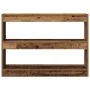 Estantería/Divisor de habitación en madera antigua, 100x30x72 cm, hecho de madera contrachapada by , Bookcases and shelves - ...