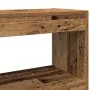 Estantería/Divisor de habitación en madera antigua, 100x30x72 cm, hecho de madera contrachapada by , Bookcases and shelves - ...