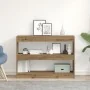 Estantería/Divisor de habitación - Roble artesanal - 100x30x72 cm - Hecho de madera elaborada by , Bookcases and shelves - Re...
