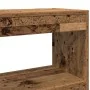 Armario para Libros/Divisor de Habitaciones - Madera Rústica - 100x30x103cm - Madera Elaborada de , Librerías y estanterías -...