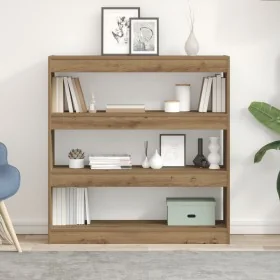 Armario de Libros/División de Espacio en Roble Artesanal - 100x30x103cm, Hecho de Madera Diseñada von , Bücherregale und Rega...