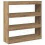 Armario de Libros/División de Espacio en Roble Artesanal - 100x30x103cm, Hecho de Madera Diseñada by , Bookcases and shelves ...