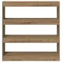 Armario de Libros/División de Espacio en Roble Artesanal - 100x30x103cm, Hecho de Madera Diseñada by , Bookcases and shelves ...